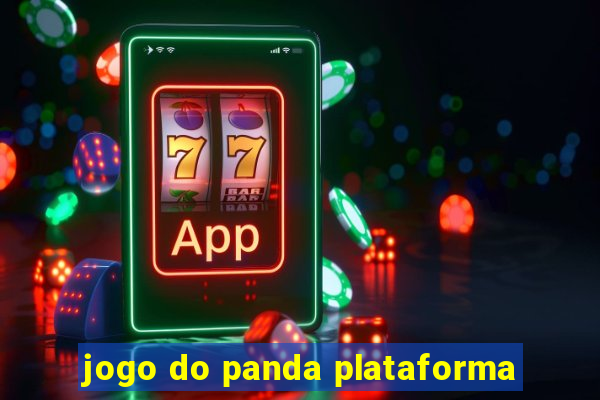 jogo do panda plataforma